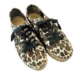 Tory Burch leopard espadrilles